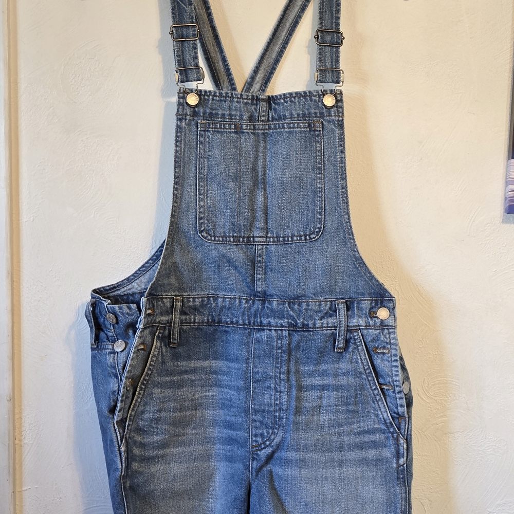 Madewell Classic Blue Denim Overalls
